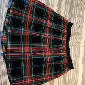 J. Crew plaid skirt